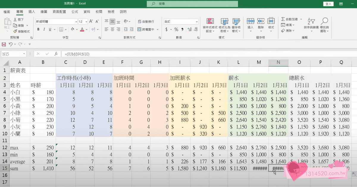 【Excel】2小時學會excel | excel 教學 | excel 入門 | microsoft ex - 1314520