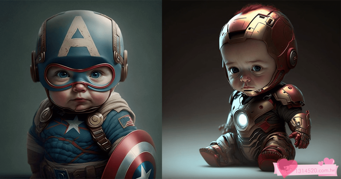 你沒看過的漫威寶寶系列! 是可愛還是威武?